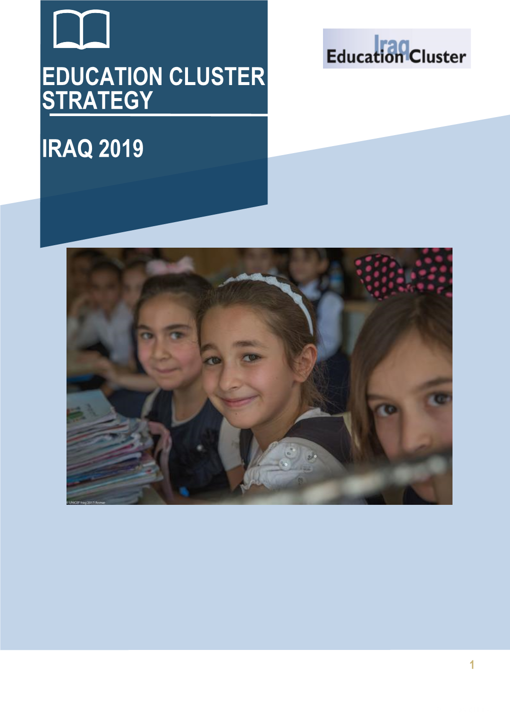 Education Cluster Strategy Iraq 2019