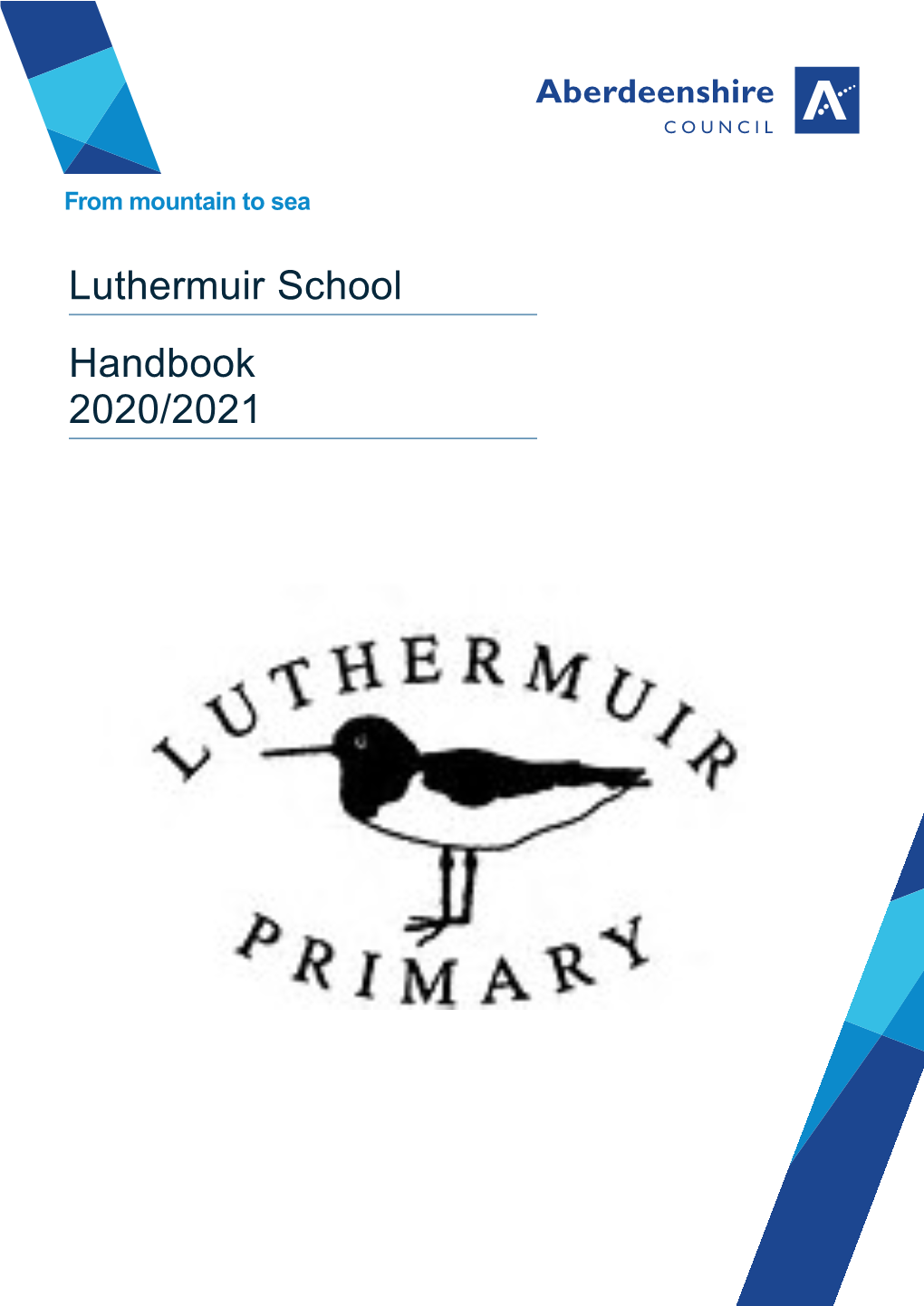 Luthermuir School Handbook 2020/2021