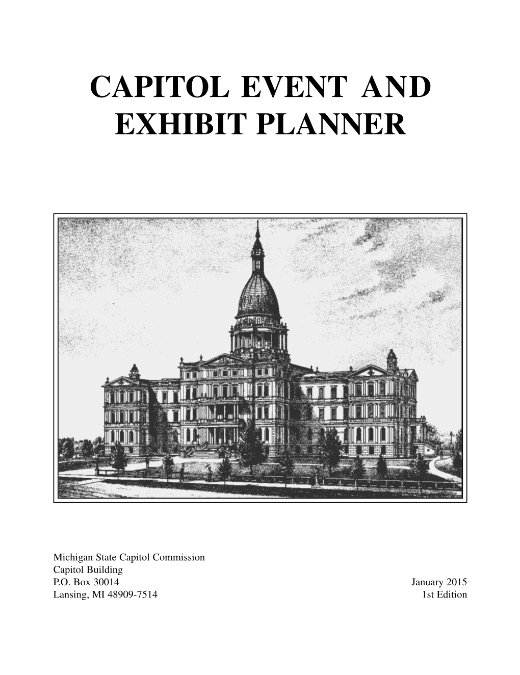 Capitol Event and Exhibit Planner