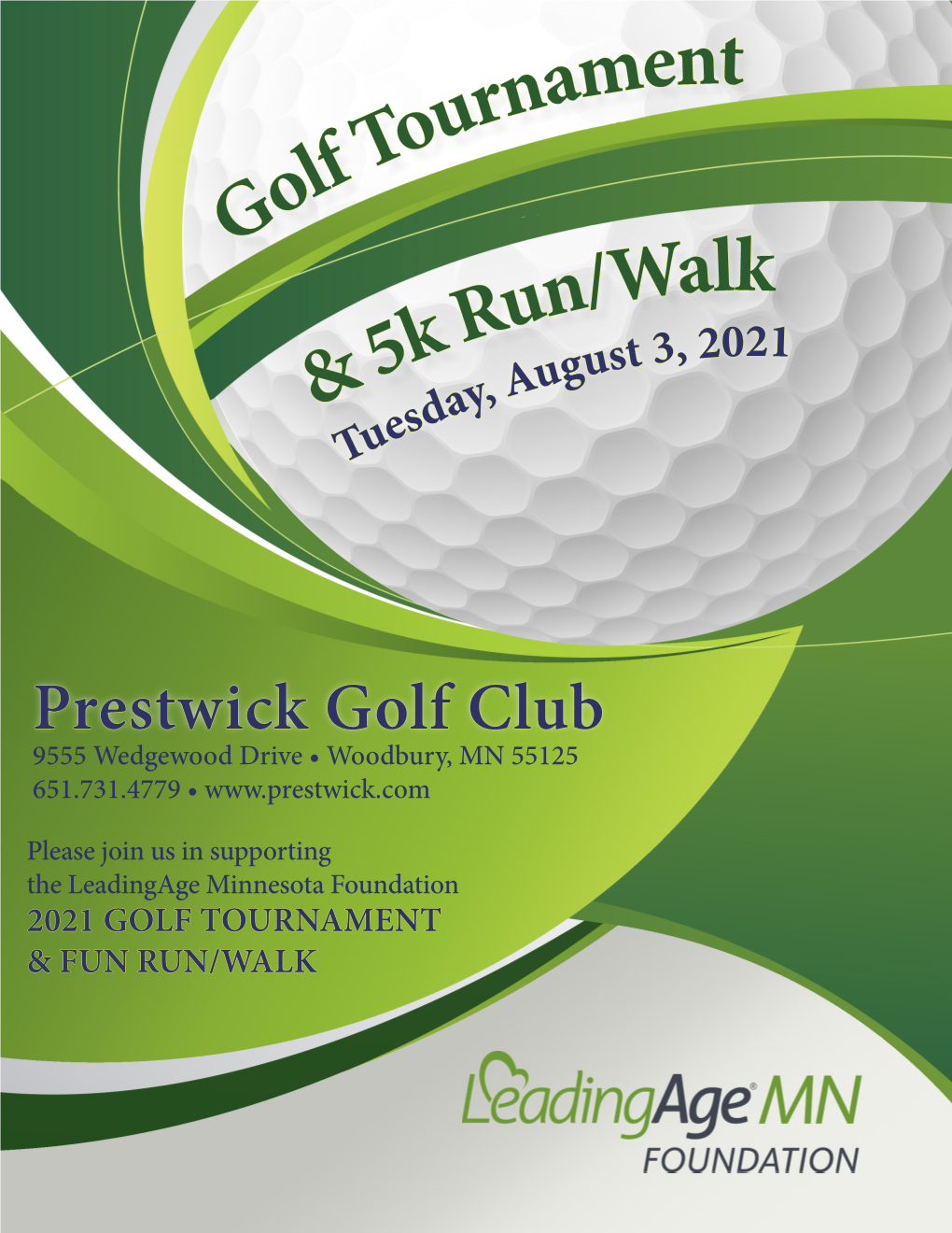 Golf & 5K Registration Form