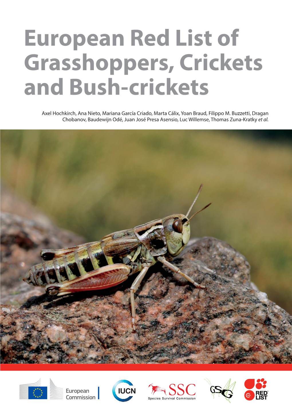 European Red List of Grasshoppers, Crickets and Bush-Crickets