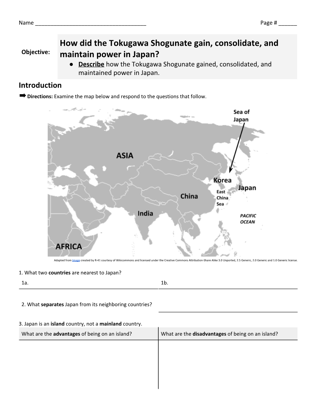 How Did the Tokugawa Shogunate Gain, Consolidate, and Maintain Power in Japan? ​