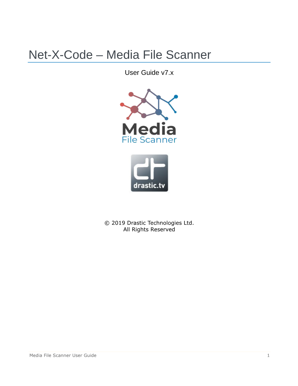 Net-X-Code Media File Scanner Manual