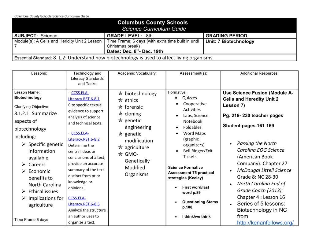 Columbus County Schools