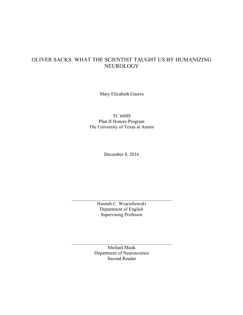 Oliver Sacks: What the Scientist Taught Us by Humanizing Neurology