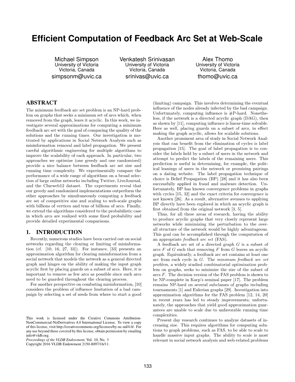 Efficient Computation of Feedback Arc Set at Web-Scale