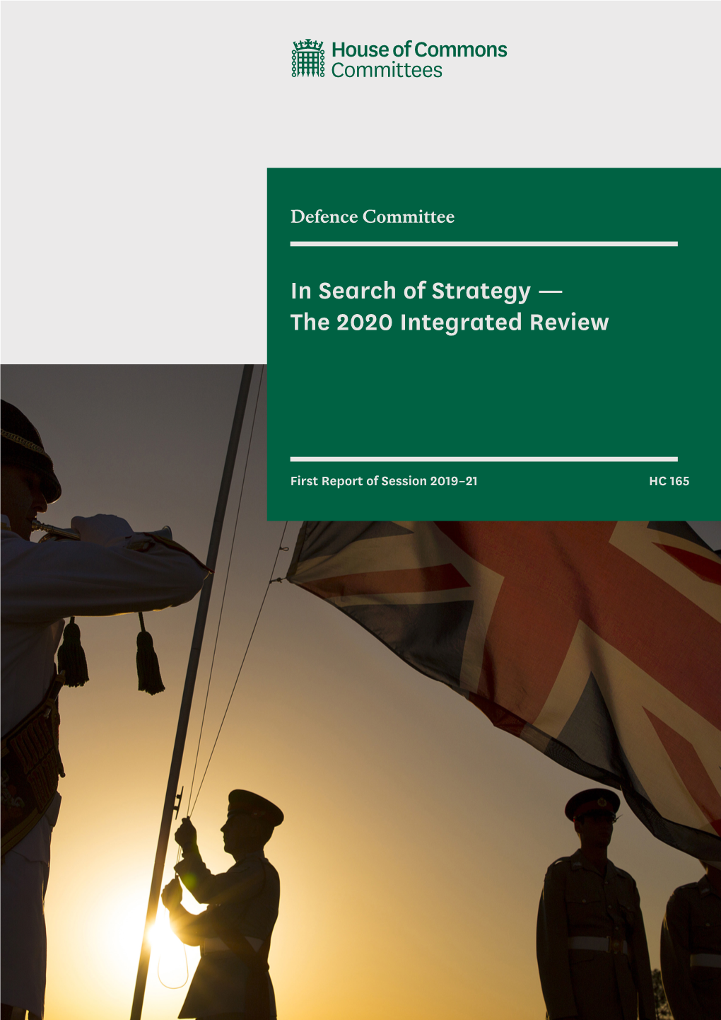 In Search of Strategy — the 2020 Integrated Review