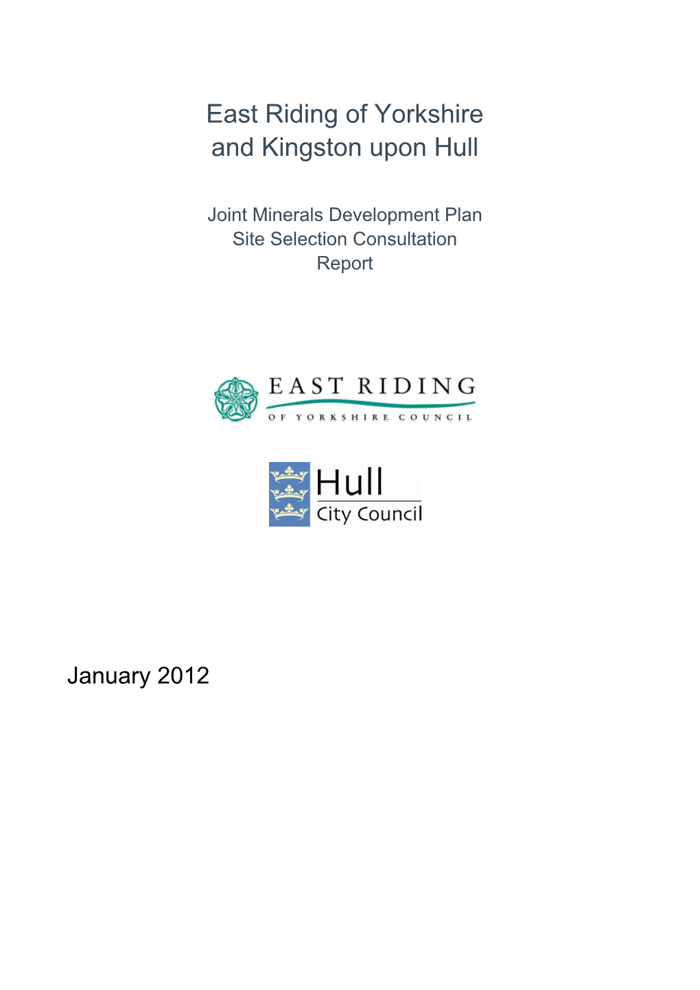 East Riding of Yorkshire and Kingston Upon Hull