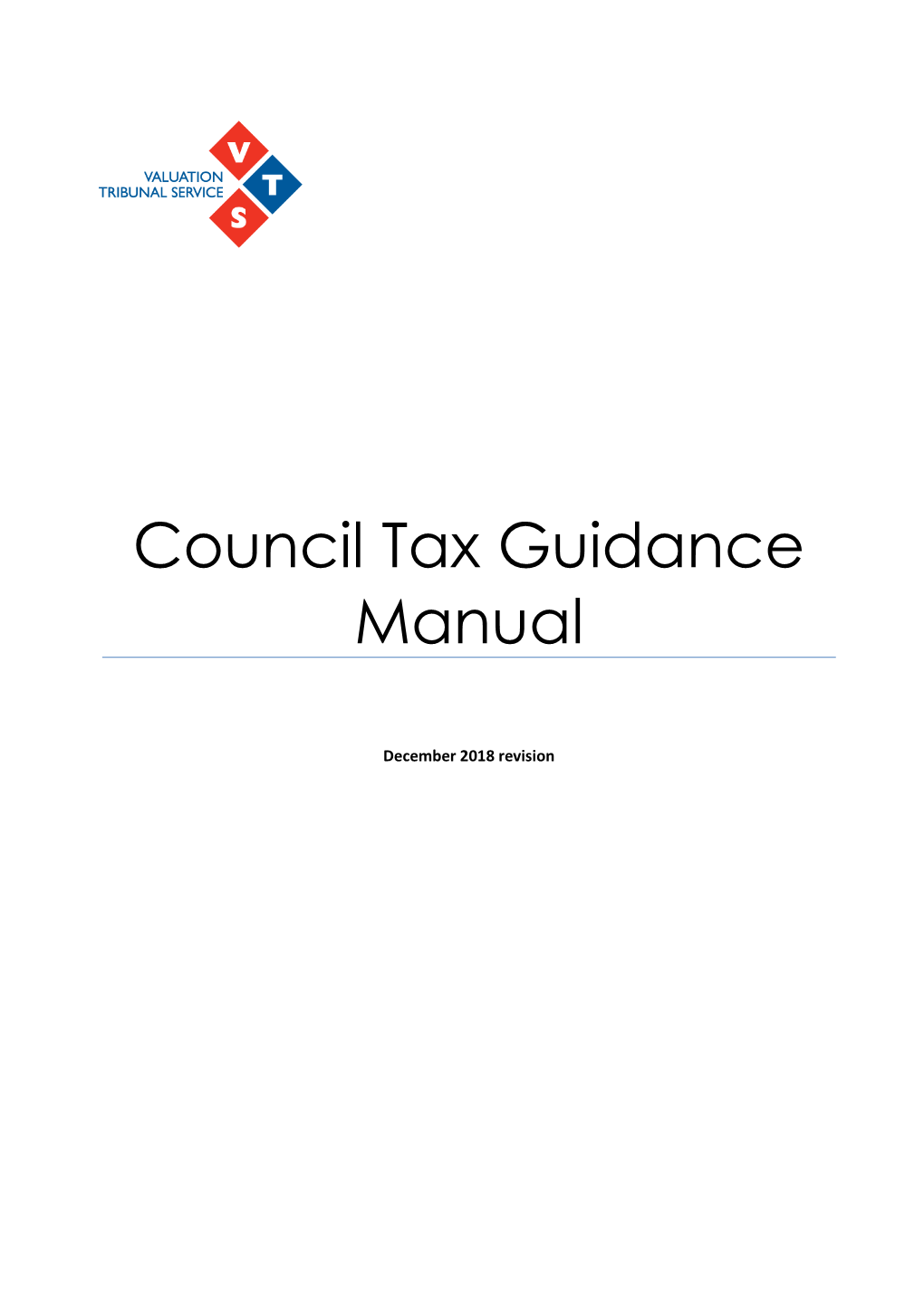 Council Tax Guidance Manual