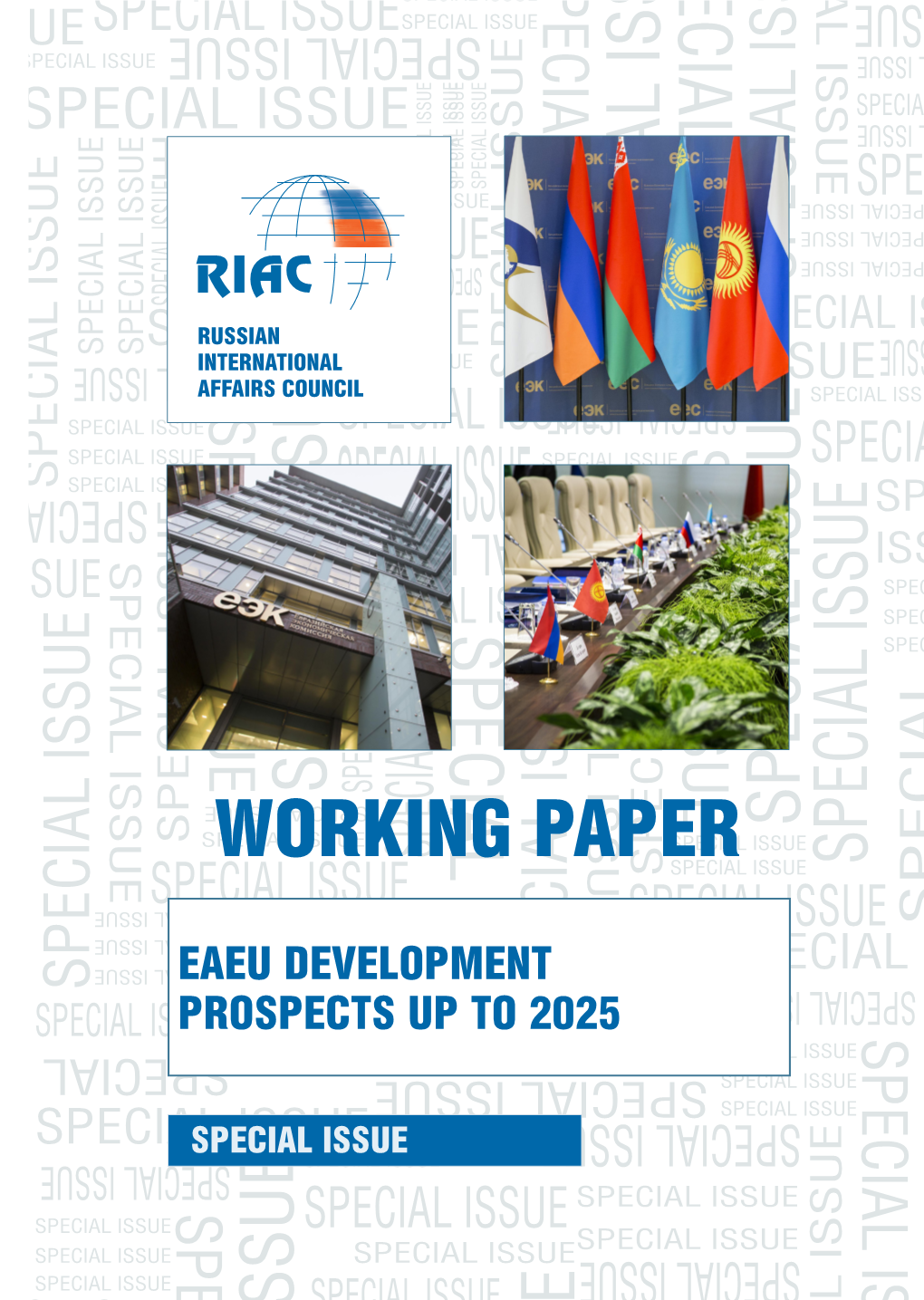 EAEU Development Prospects up to 2025. Working Paper. Special Issue / 2017 / [E.S