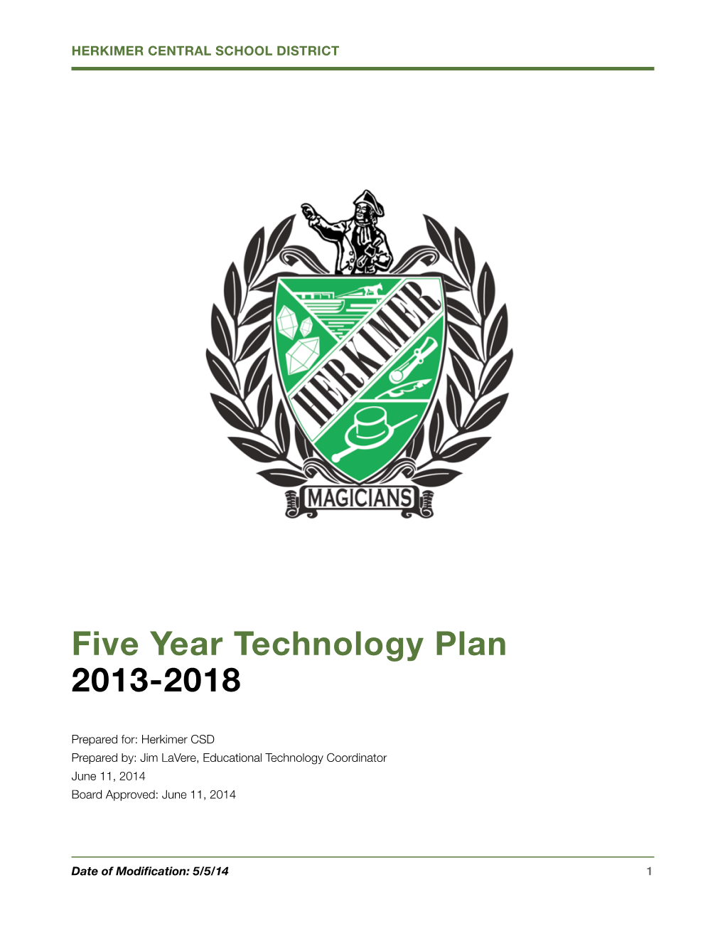 Herkimer Five-Year Technology Plan