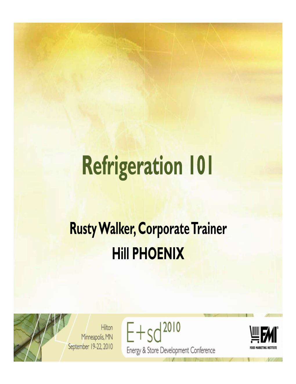 Refrigeration 101 (PDF)