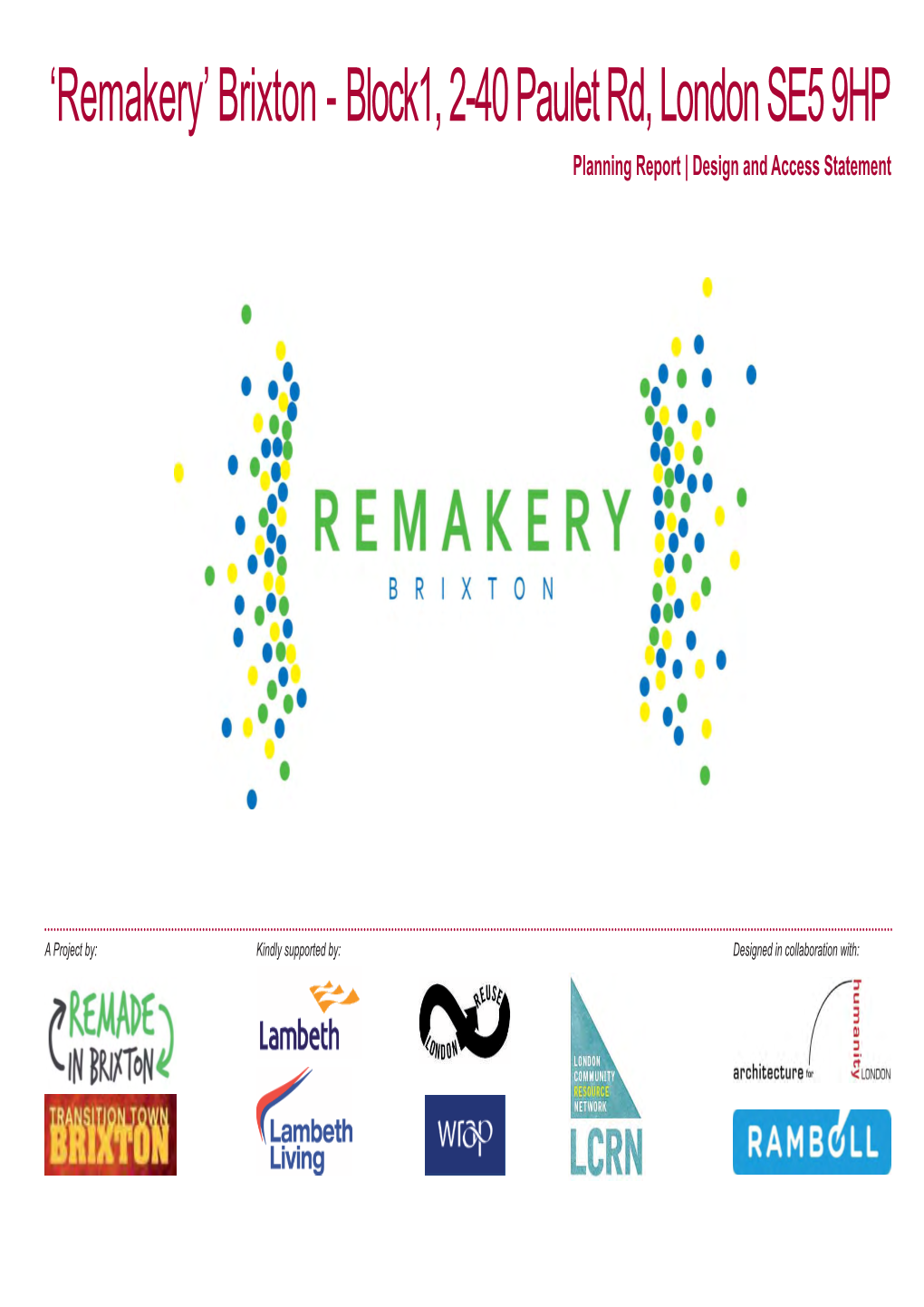 'Remakery' Brixton