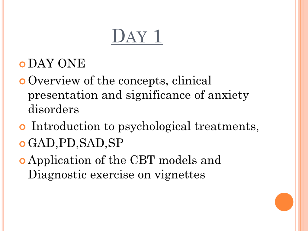 ICD 10 DSM 5 for Anxiety Presentation