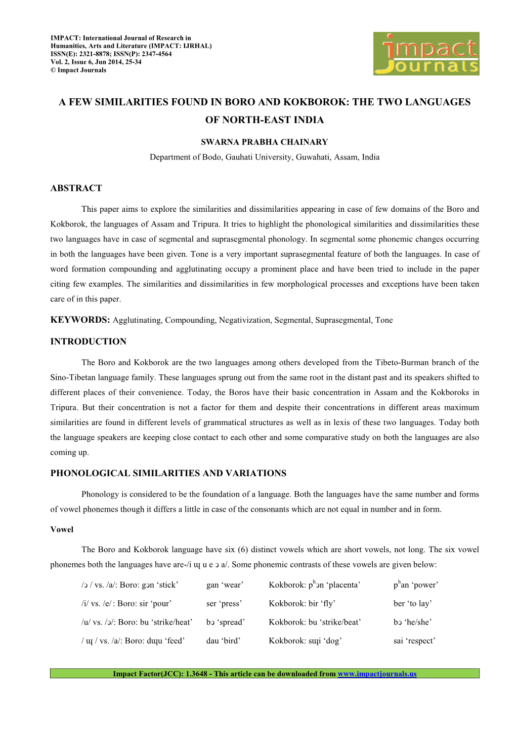 5. Humanities-A Few Similarities Found in Board and Kokborok-Swarna