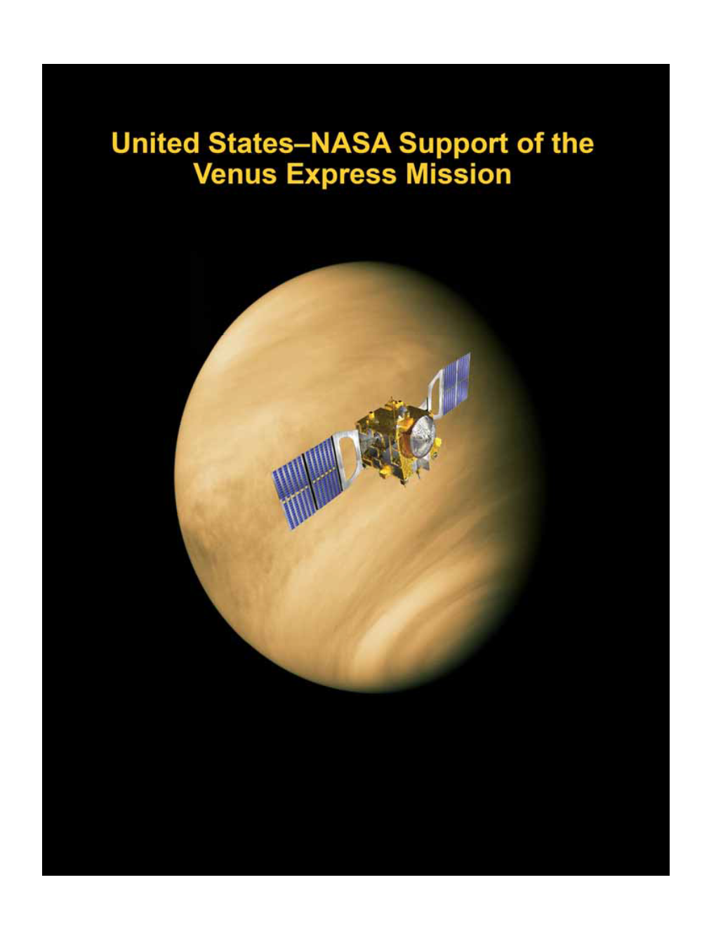 United States–NASA Support of the Venus Express Mission