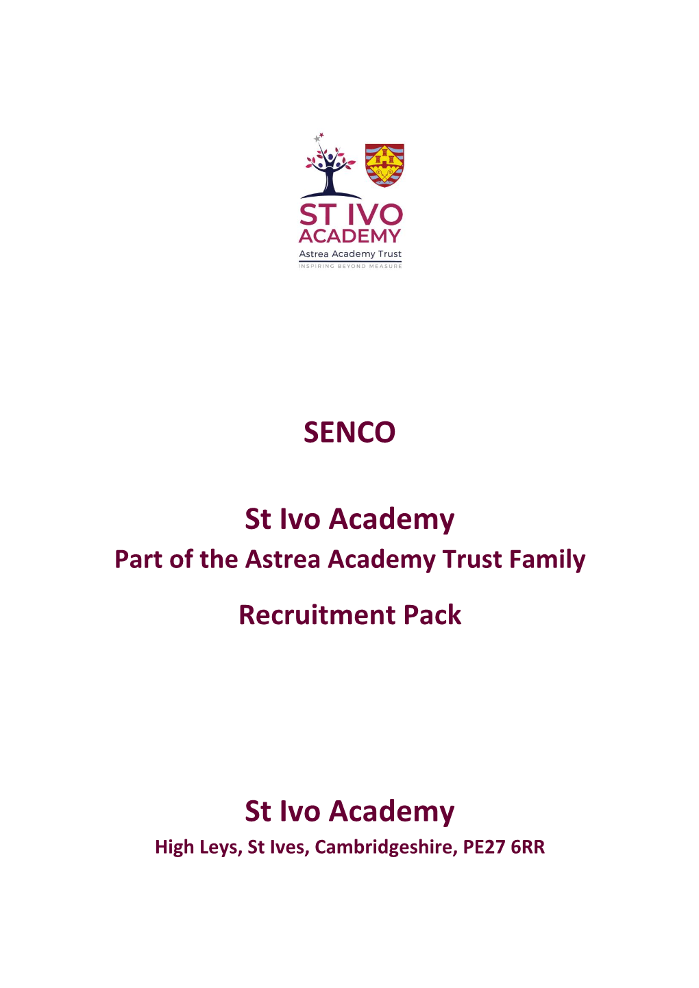 SENCO St Ivo Academy St Ivo Academy