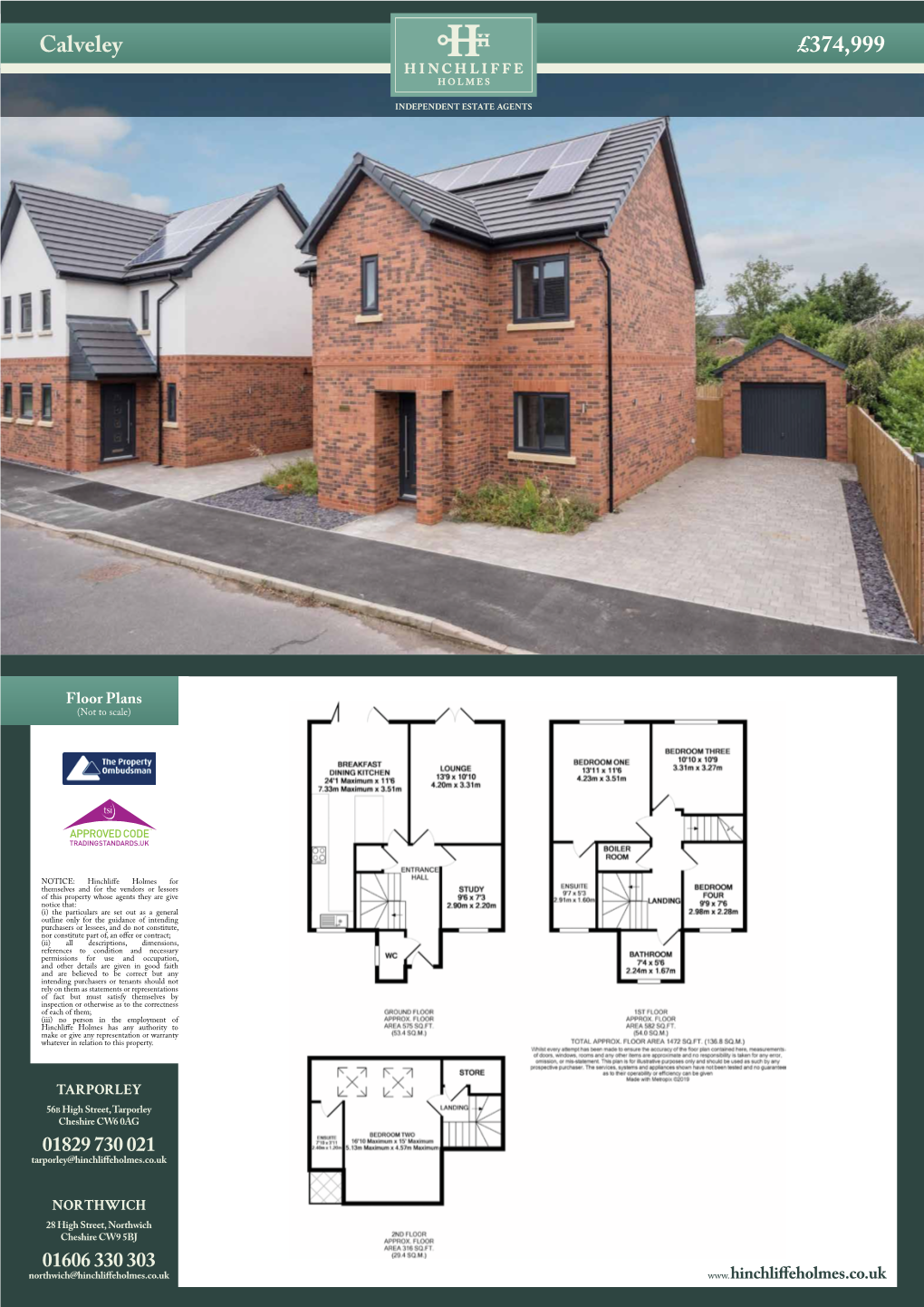 Calveley £374,999