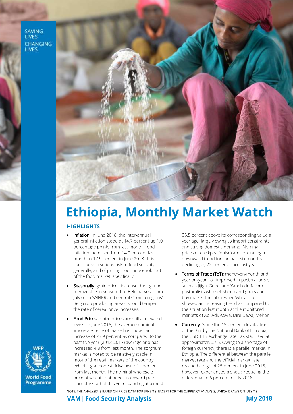 Ethiopia, Monthly Market Watch