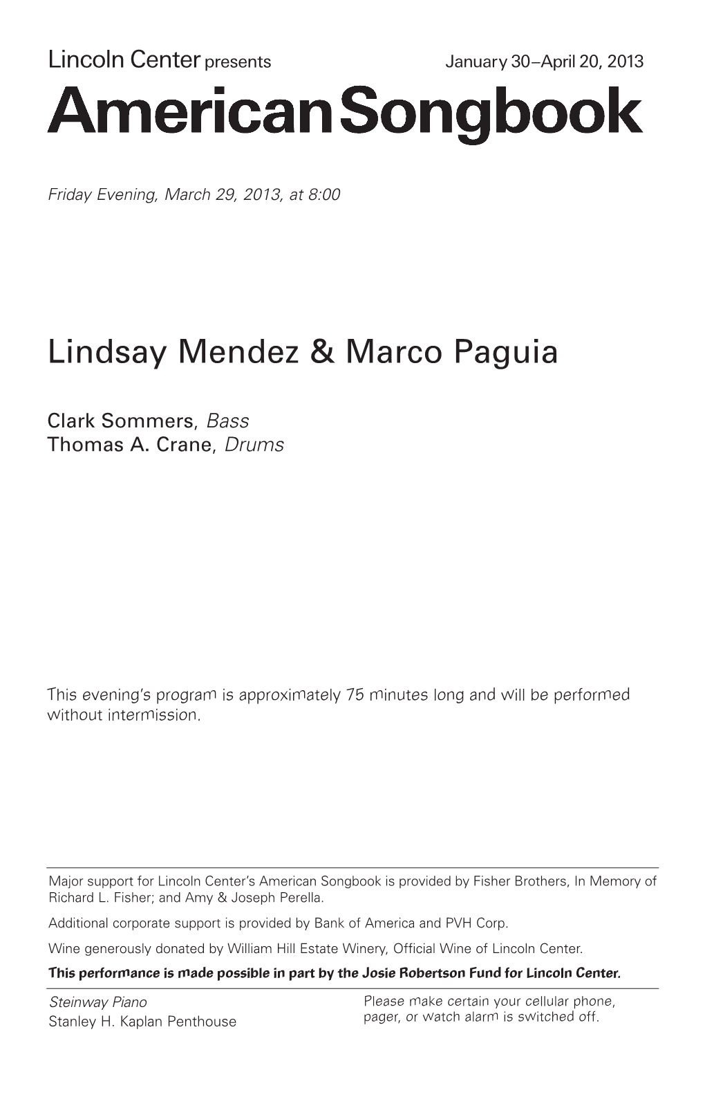 Lindsay Mendez & Marco Paguia