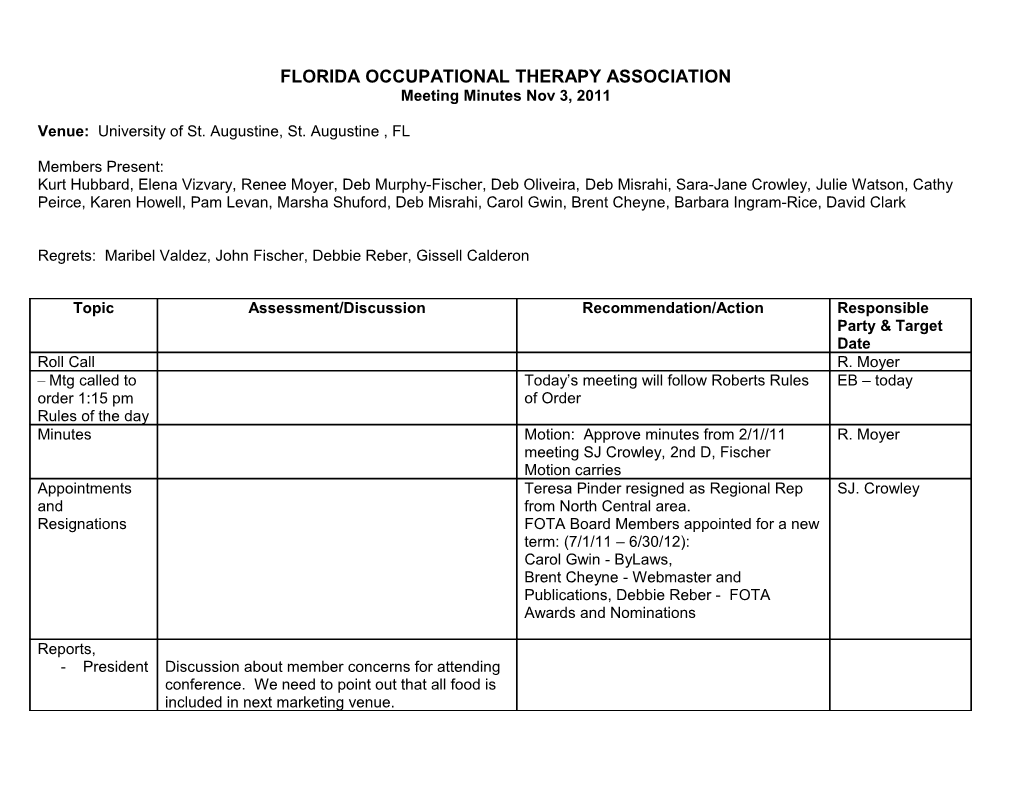 Florida Occupational Therapy Association s2