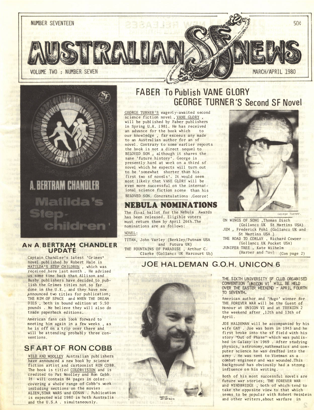 Australian SF News 17 Binns 1980-03