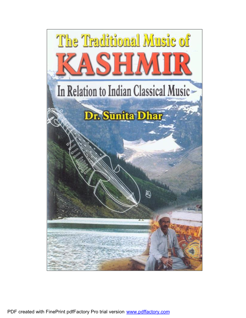 The Traditional Music of Kashmir