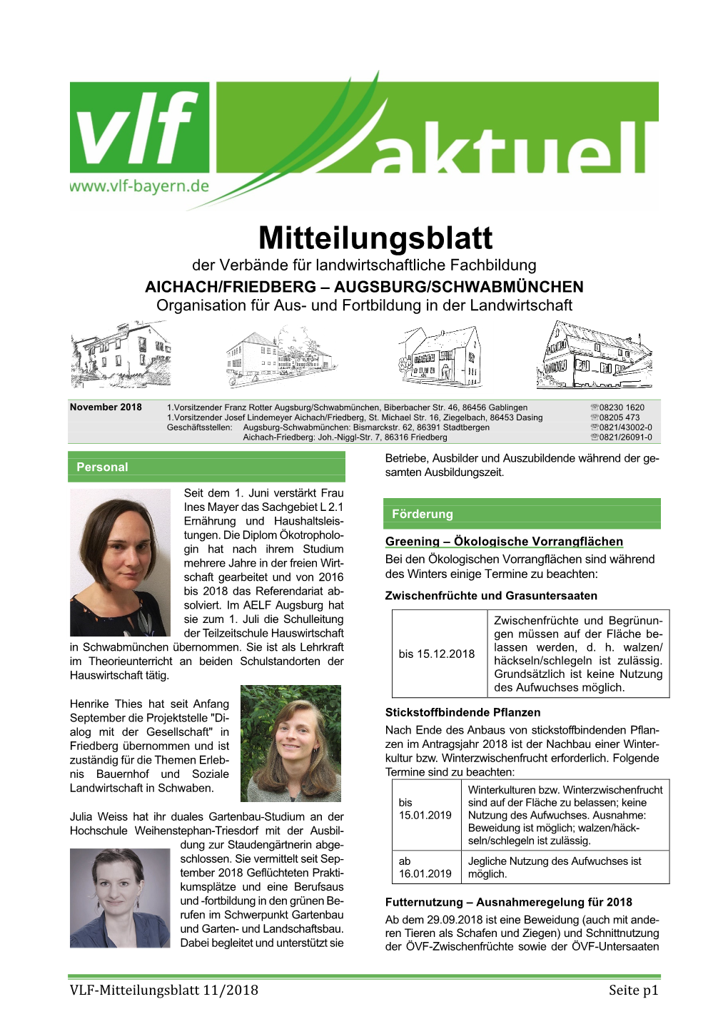 Mitteilungsblatt