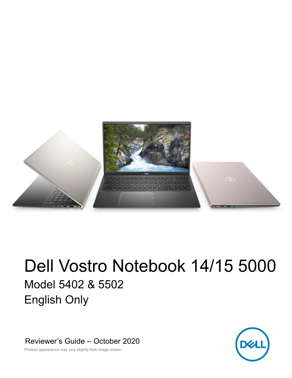 Dell Vostro Notebook 14/15 5000 Model 5402 & 5502 English Only