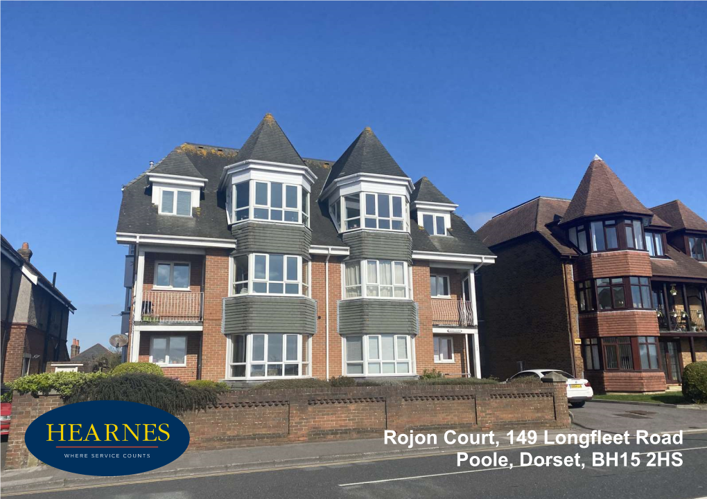 Rojon Court, 149 Longfleet Road Poole, Dorset, BH15 2HS
