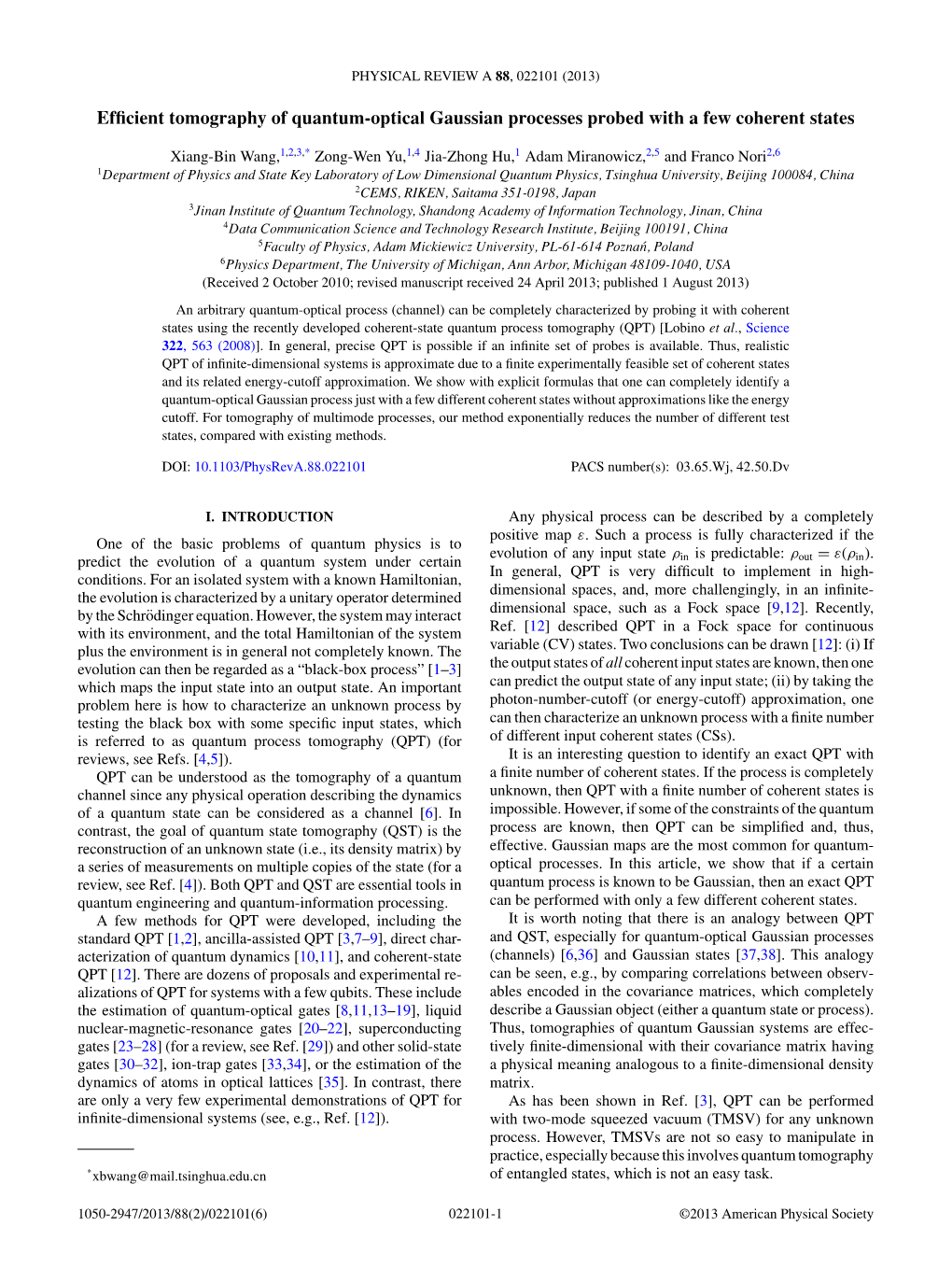 Efficient Tomography of Quantum-Optical Gaussian Processes Probed with a Few Coherent States