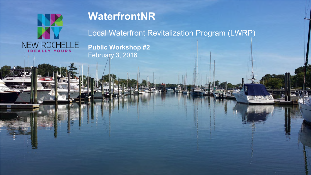 Waterfrontnr Local Waterfront Revitalization Program (LWRP)