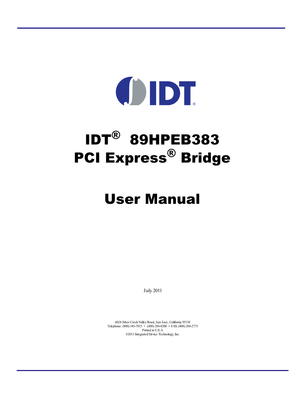 89PEB383 Device User Manual