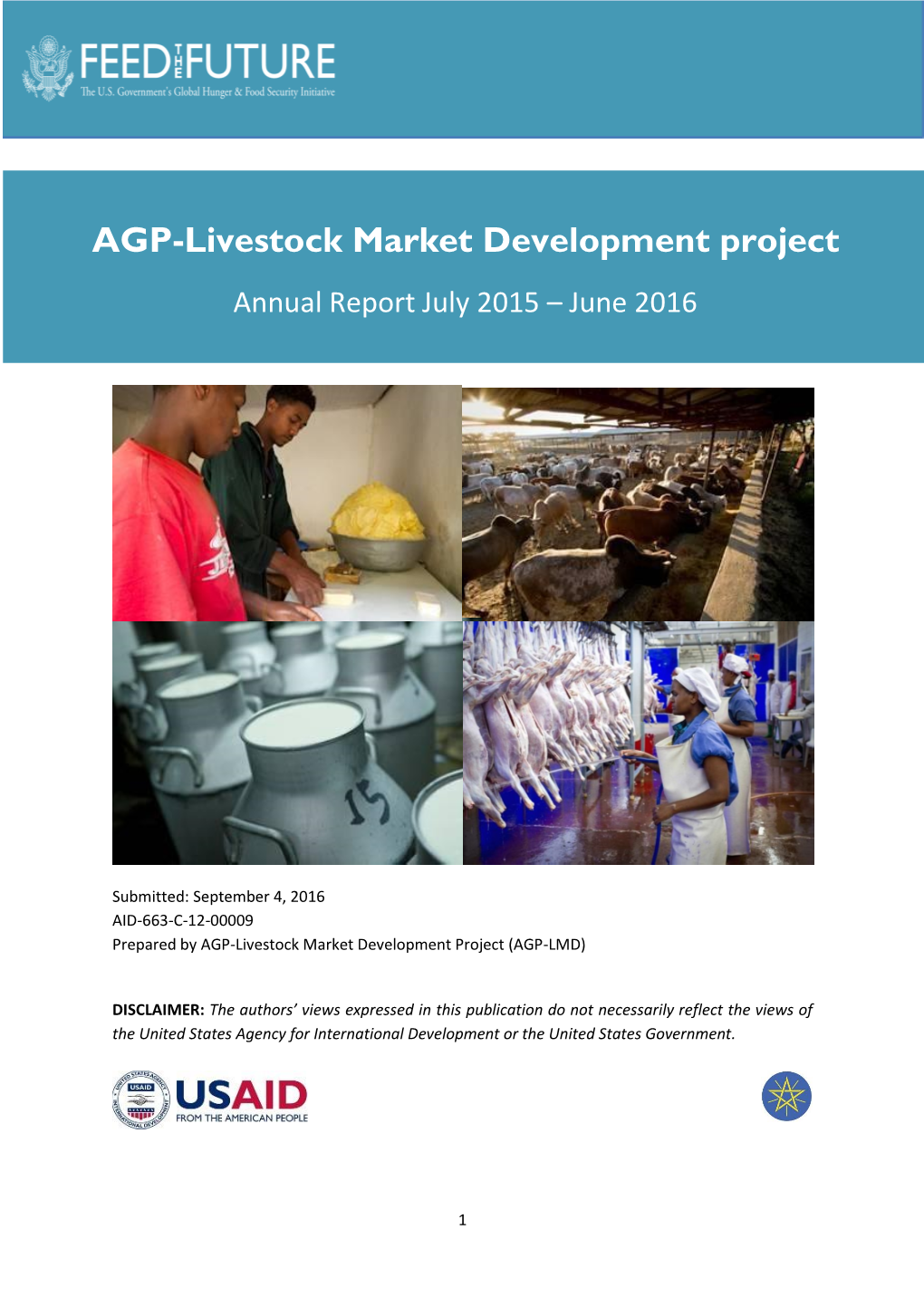 AGP-Livestock Market Development Project (AGP-LMD)