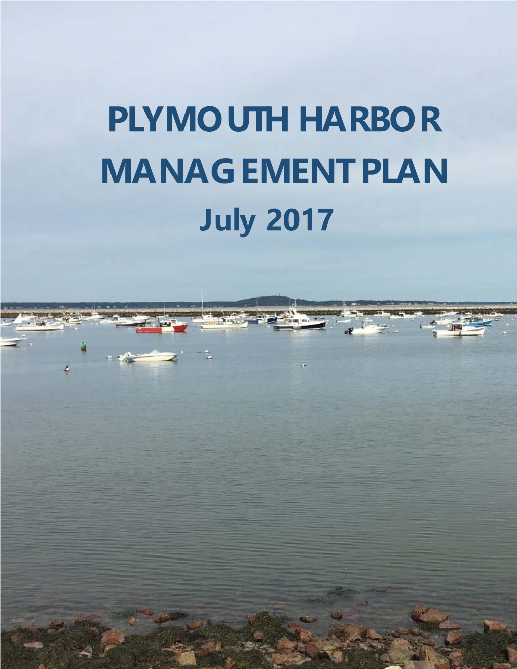 PLYMOUTH HARBOR MANAGEMENT PLAN July 2017