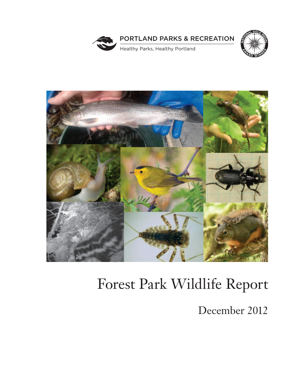 2012 Forest Park Wildlife Report December 2012