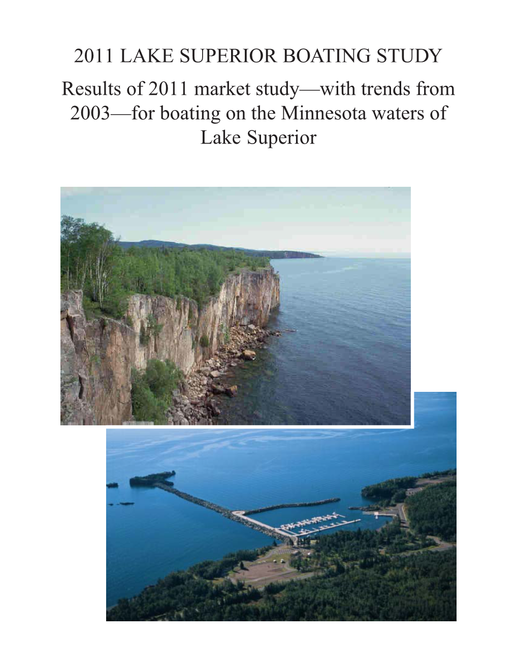 2011 Lake Superior Boating Study