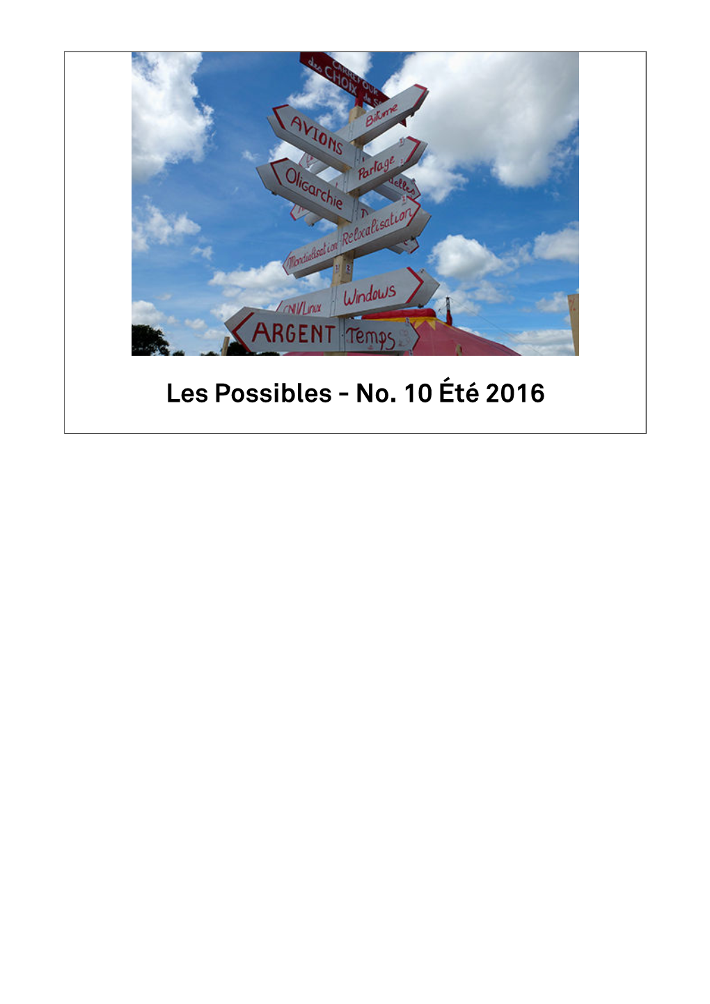 Les Possibles - No