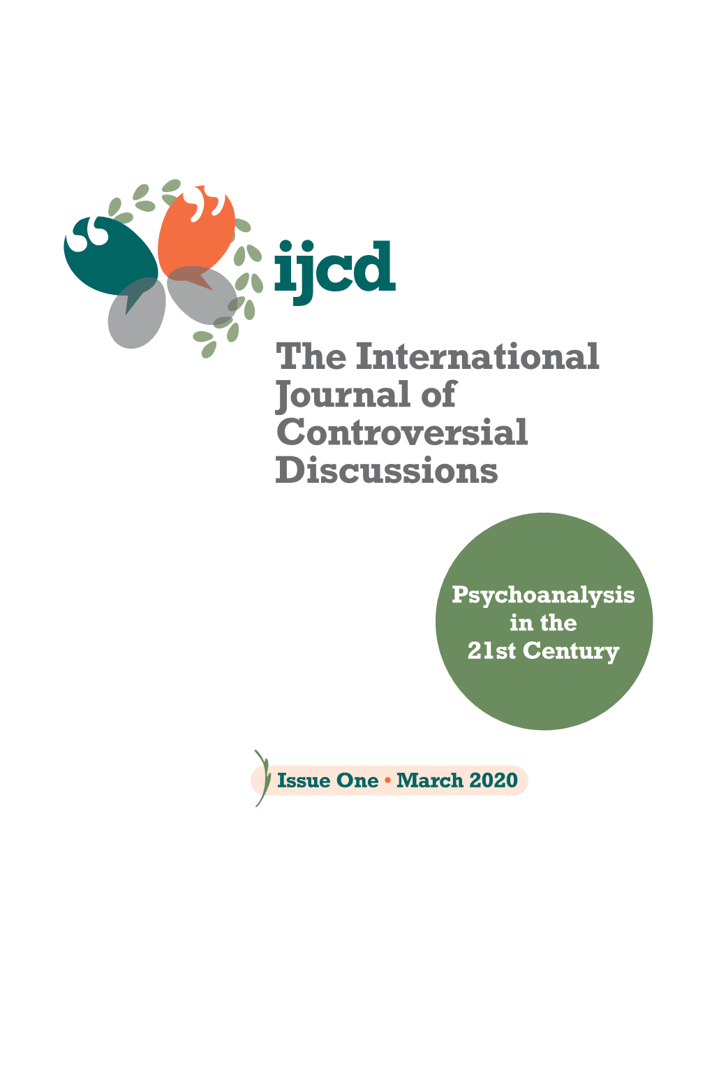 Ijcd-Issue-1-March-2020-1.Pdf