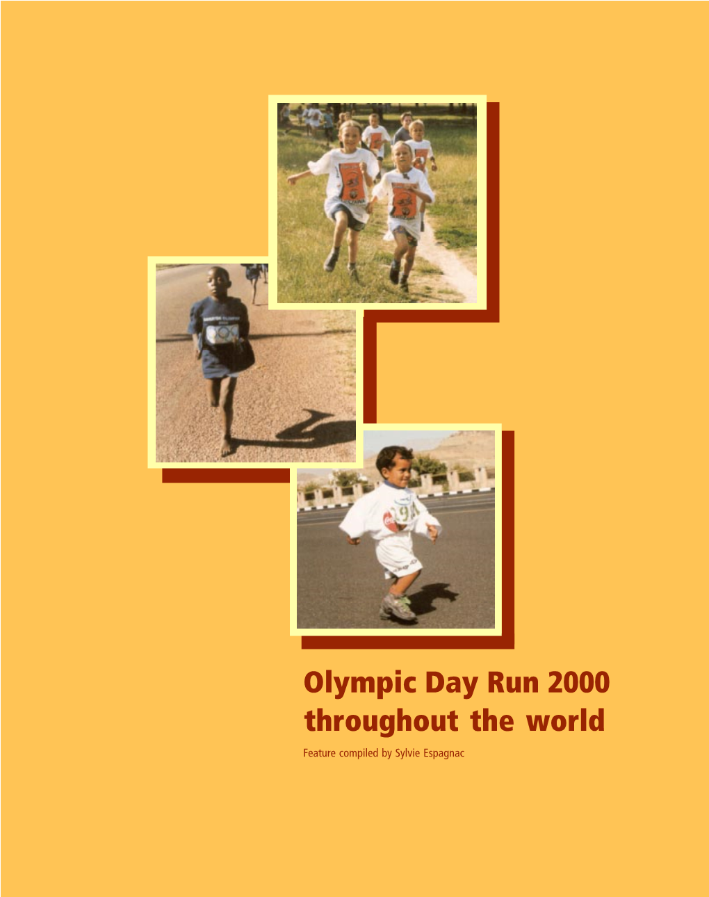 Olympic Day Run 2000 Throughout the World