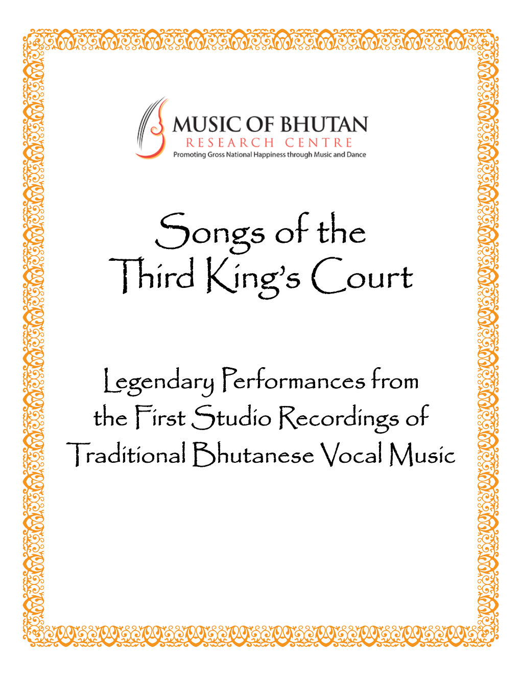 Songs of the Third King's Court