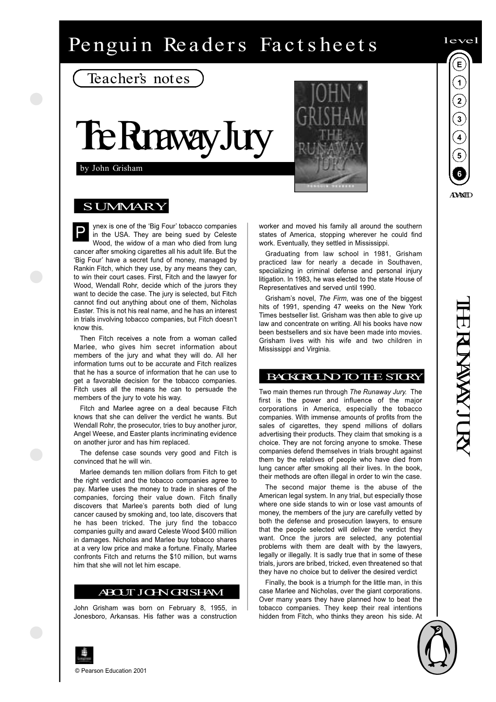 The Runaway Jury 4 5 by John Grisham 6