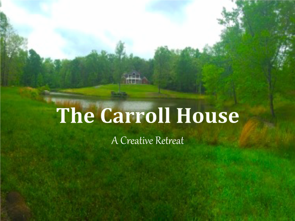 The Carroll House in Atlanta
