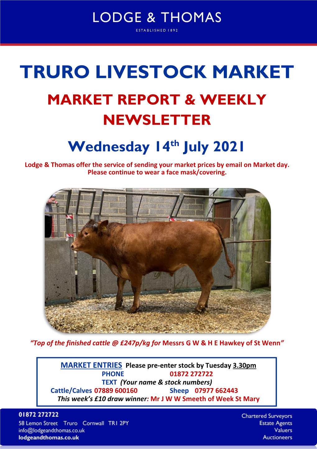 Truro Livestock Market