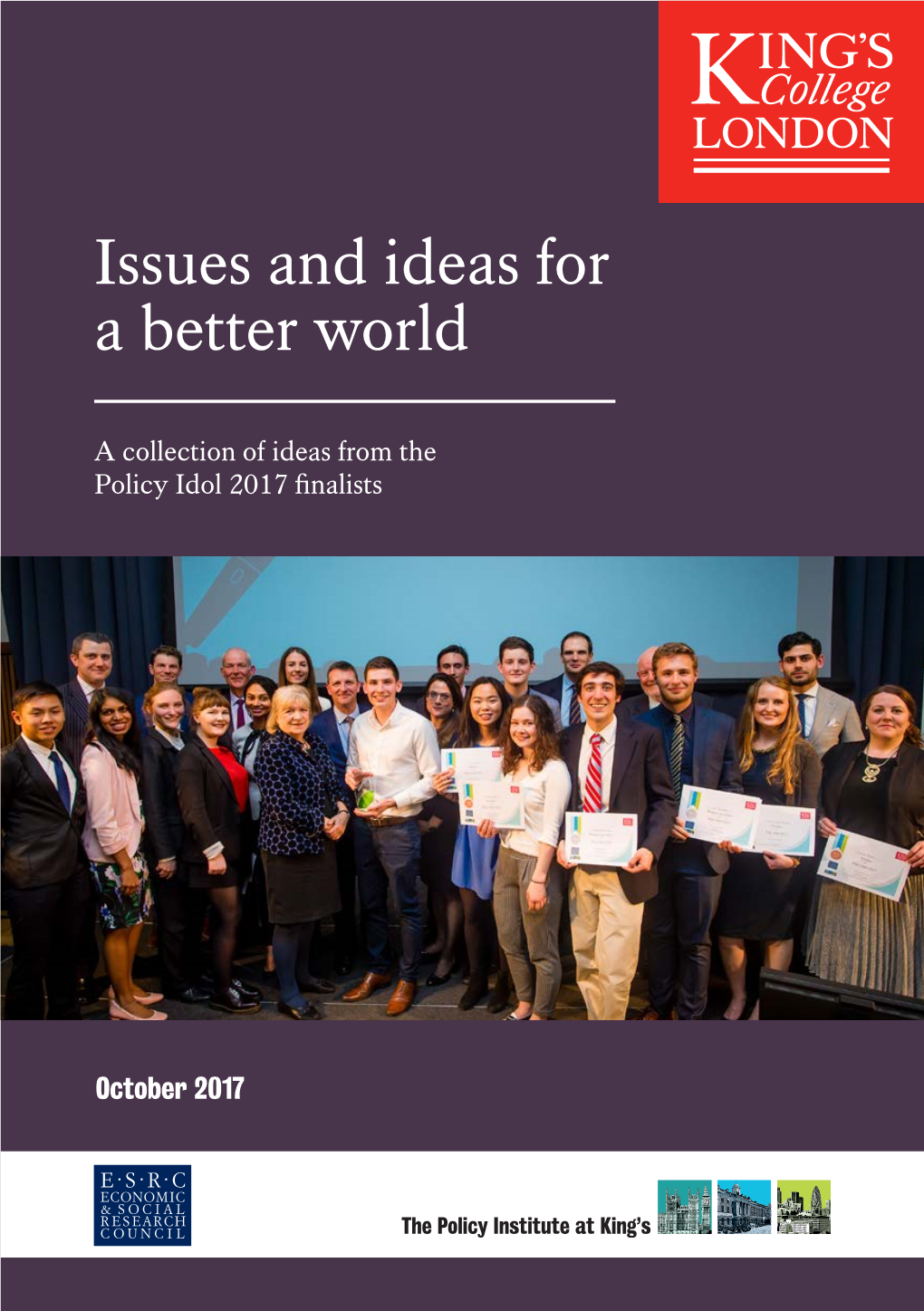 Issues and Ideas for a Better World