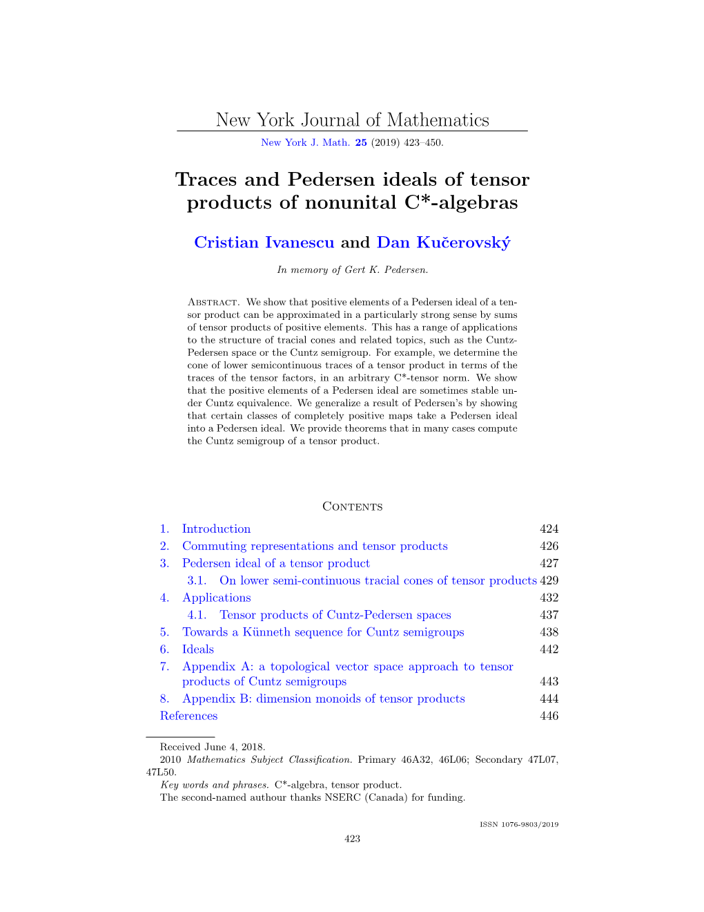 Pedersen Ideals of Tensor Products of Nonunital C*-Algebras