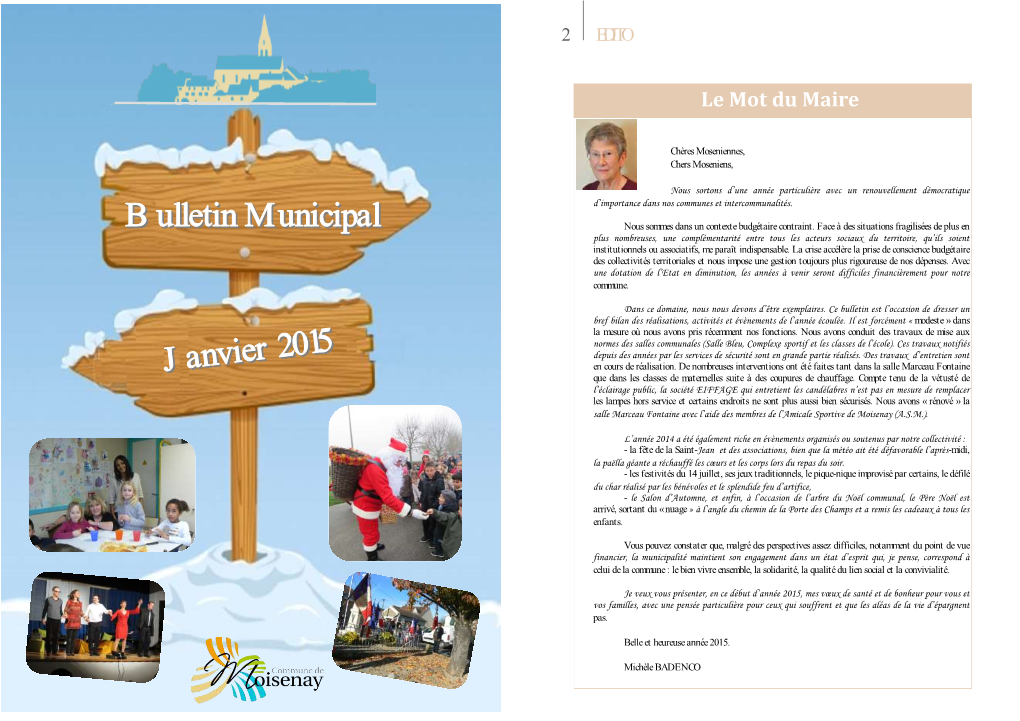 Bulletin Municipal Janvier 2015