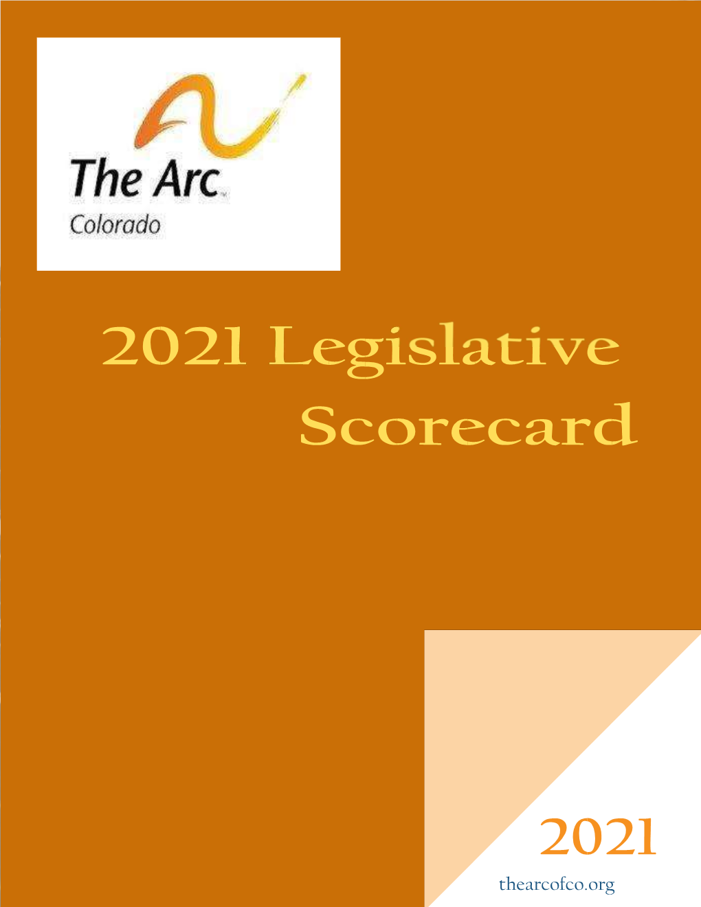 2021 Legislative Scorecard [PDF]