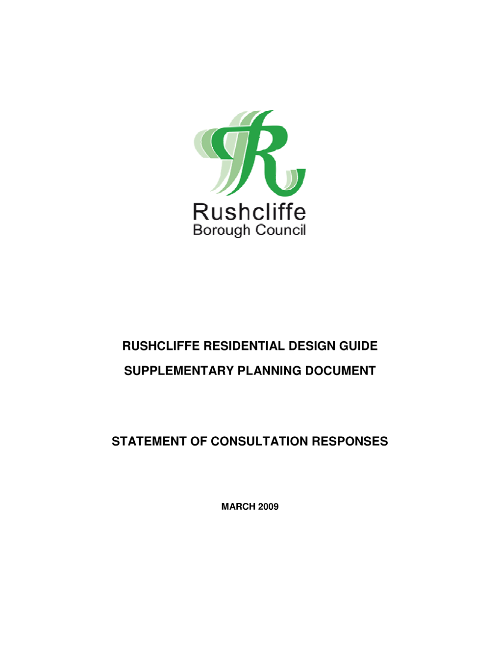 Rushcliffe Residential Design Guide Supplementary