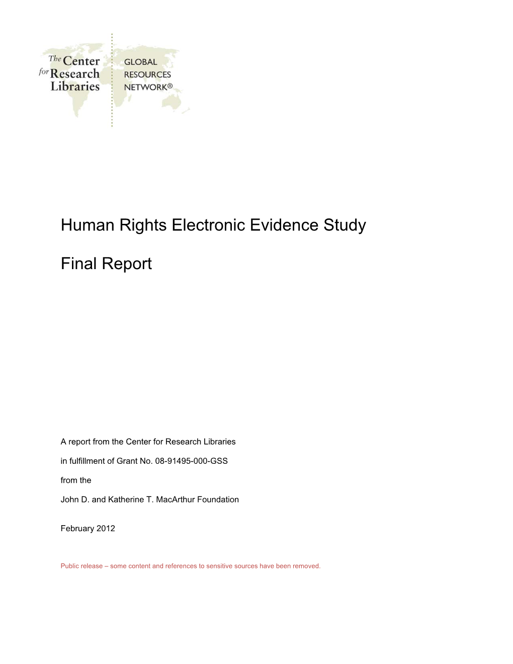 HREES Final Report